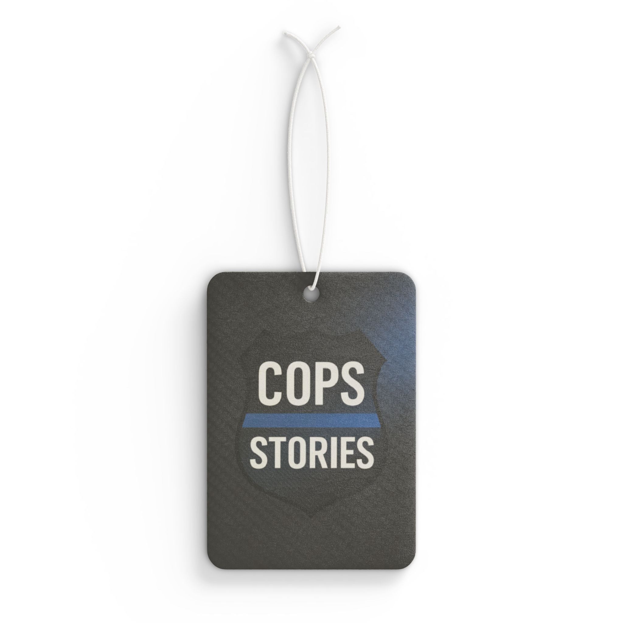 Cops Stories Car Air Freshener - Police Themed Scent Tag