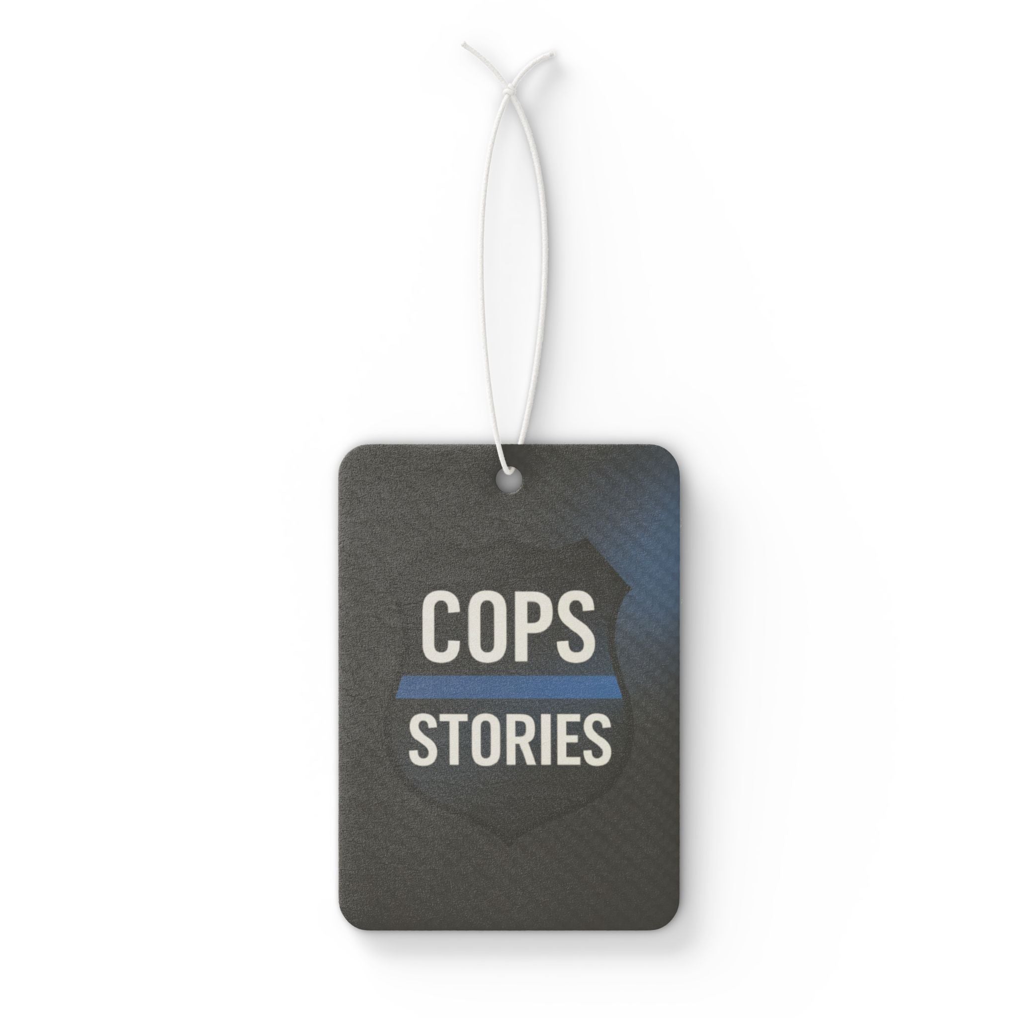 Cops Stories Car Air Freshener - Police Themed Scent Tag